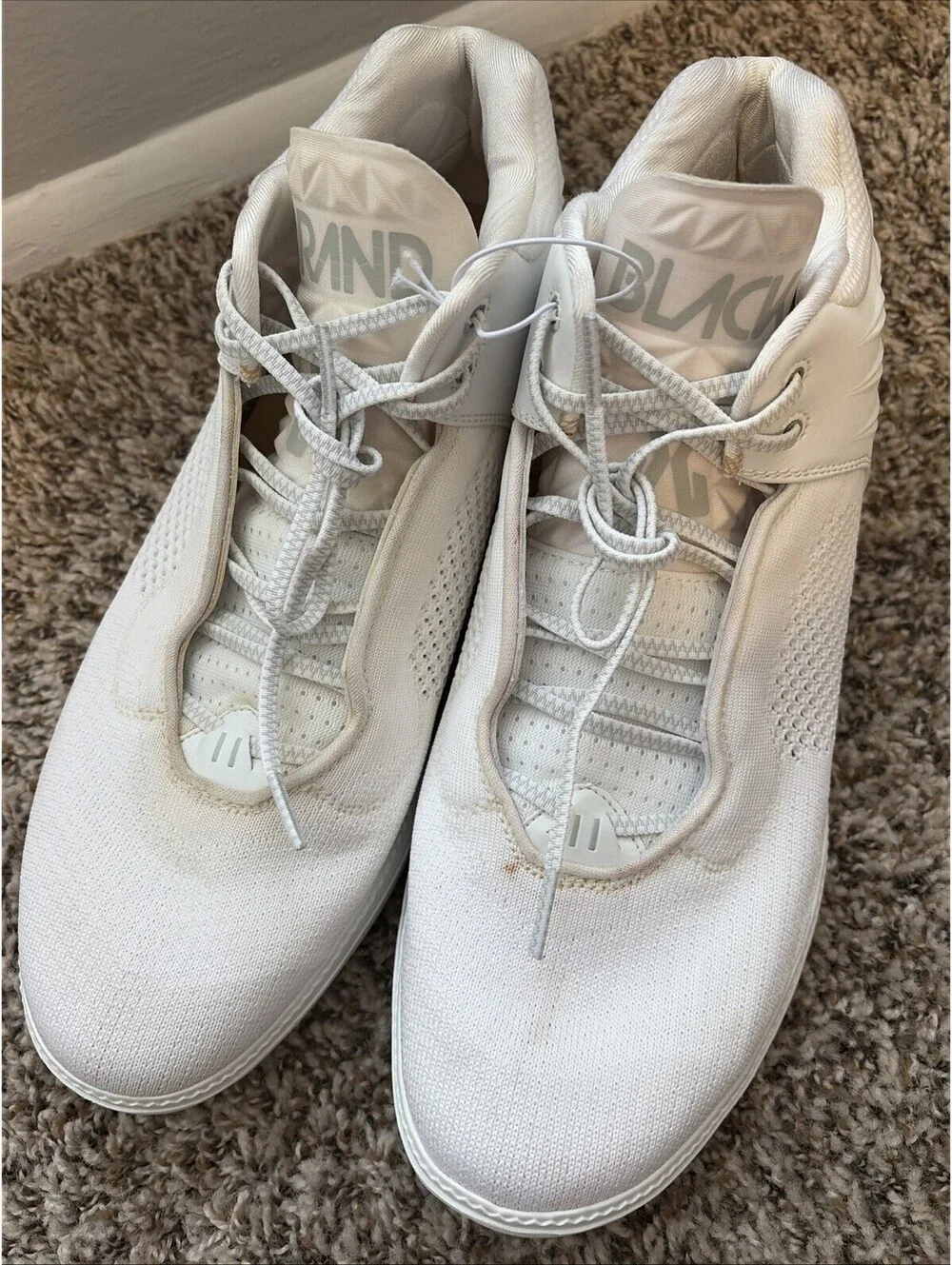 Brandblack J Crossover 2 White Men's Size 11 US Basketball Shoes Sneakers